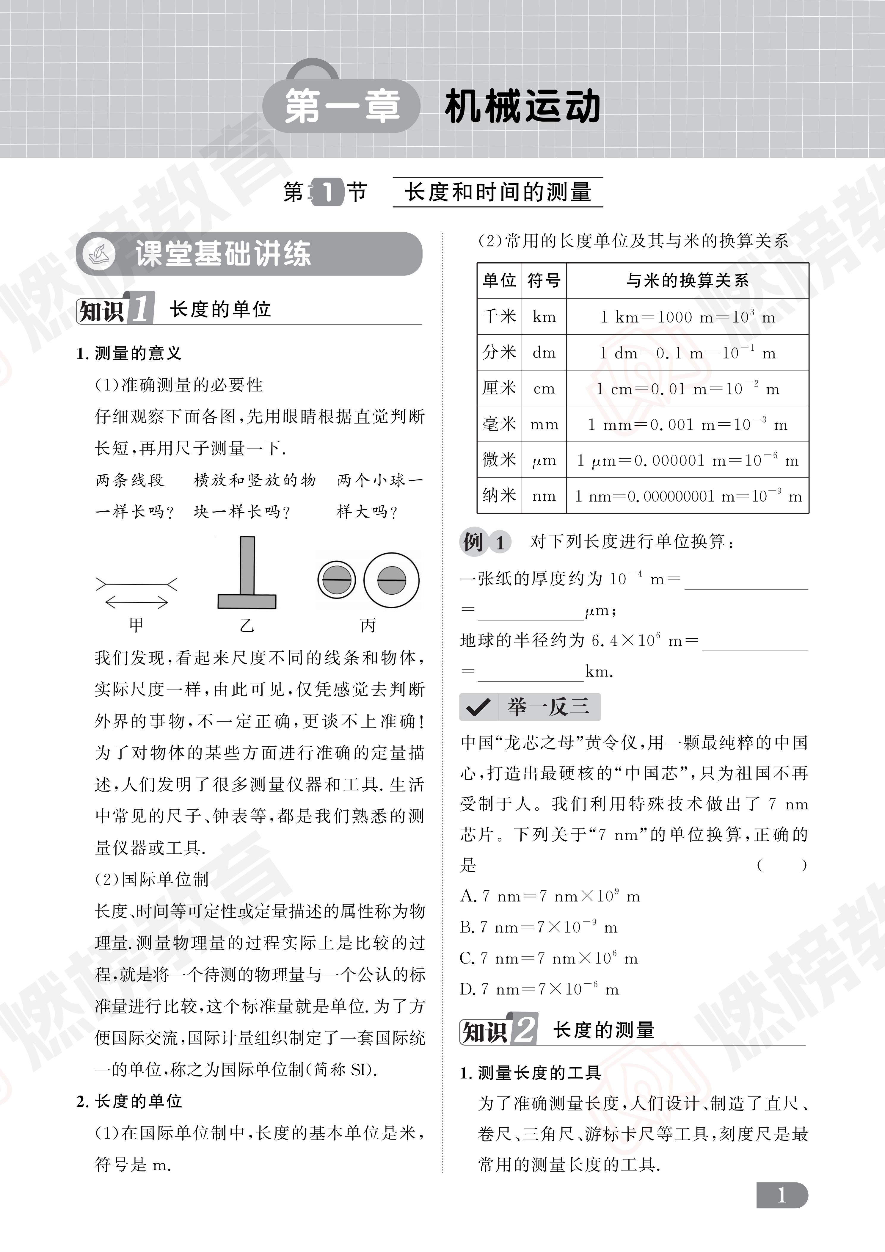 燃榜教育2026年暑假7升8物理预备课程简介-燃榜教育